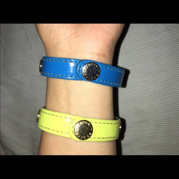 EUC Rebecca Minkoff Leather Bracelets - Picture 2 of 2